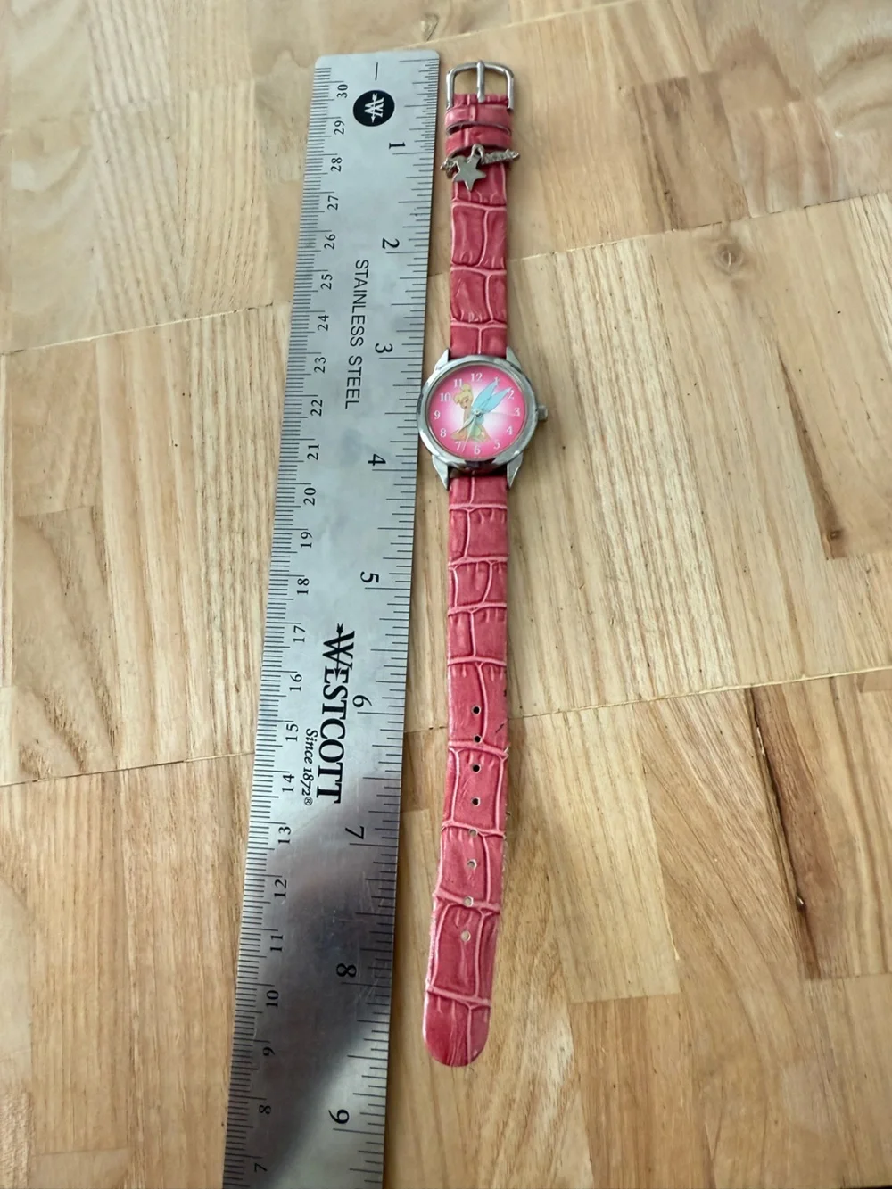 SII Seiko Disney pink tinker bell watch NEW BATTERY